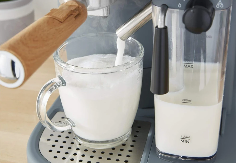 how to steam milk espresso machine