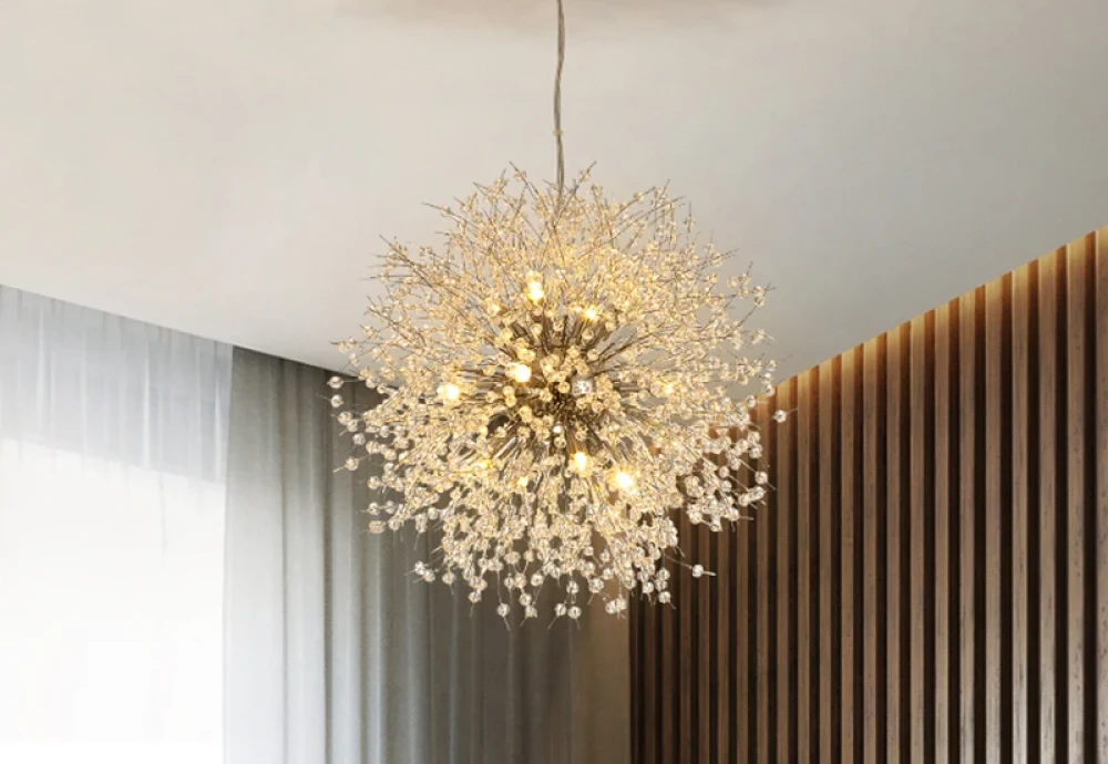 bronze and crystal chandelier