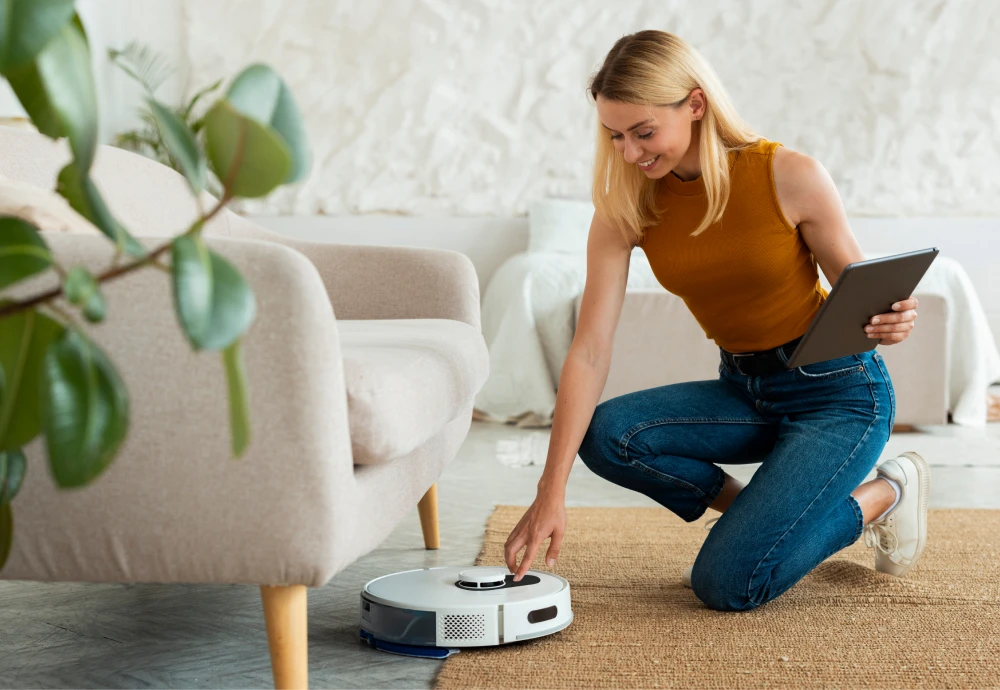 robot vacuum cleaner for carpet and hardwood